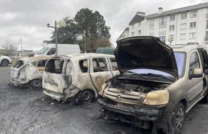 Douze véhicules touchés par un incendie criminel à Lannion dans la nuit du