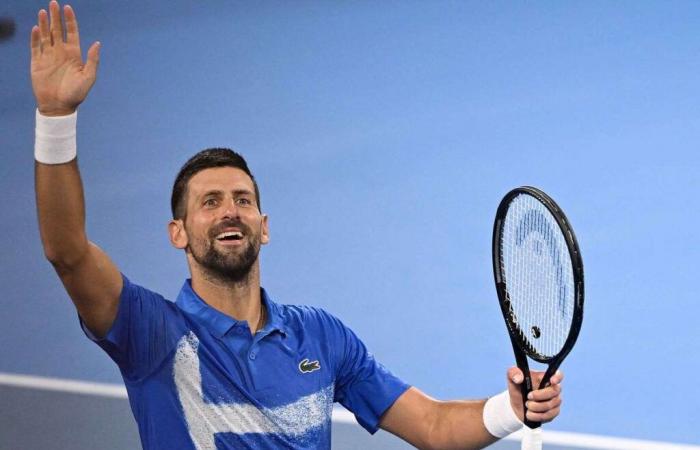 Djokovic domine facilement Monfils à Brisbane et atteint les quarts de finale