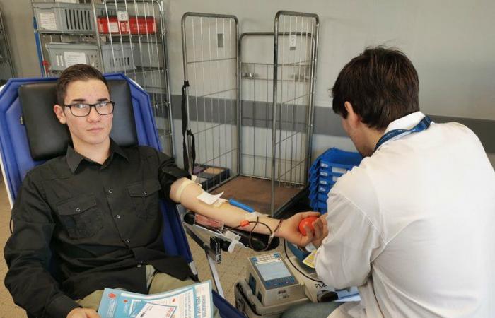 Saint Jory. Un premier don de sang pour Ryan, à 18 ans