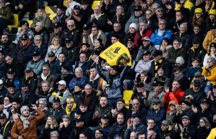 en championnat, le Stade Rochelais réalise un 100ème match consécutif à guichets fermés contre Toulouse