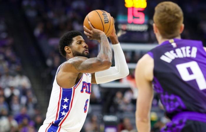 Paul George et les Sixers s’effondrent à Sacramento avec des erreurs brutales en fin de match