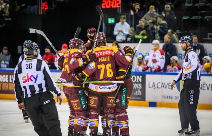 Hockey: Genève-Servette wins against Bienne