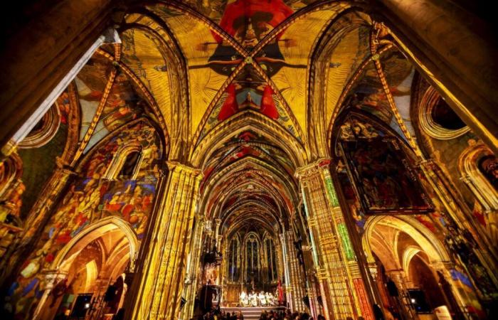 PHOTOS. Spectacle son et lumière à la basilique Saint-Sernin de Toulouse : 80 soirées extraordinaires prévues