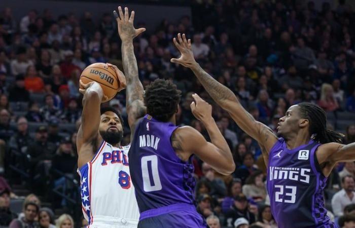 Paul George marque 30 points, mais commet des fautes tardivement alors que les Sixers perdent la tête lors de la défaite contre les Sacramento Kings