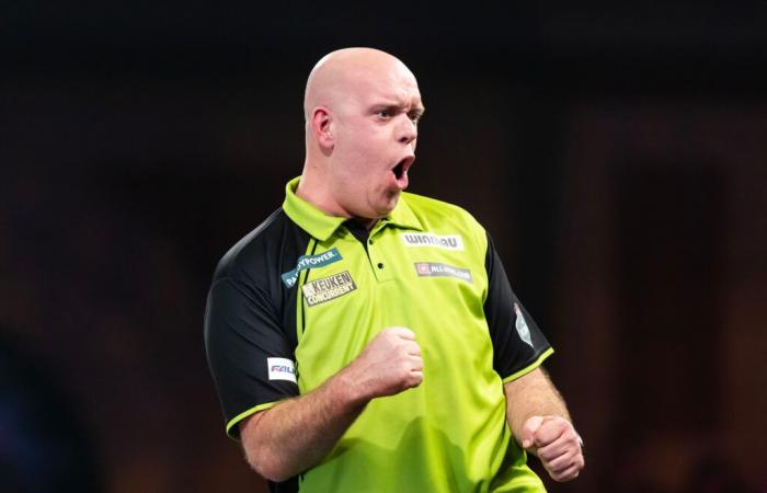 Van Gerwen savoure le duel de Dobey à l’Alexandra Palace