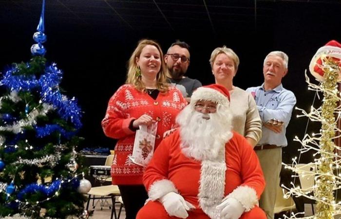 Saint-Loup-Cammas. Père Noël à la Gerbe d’Or