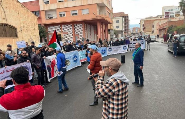 Berkane…une protestation contre le délégué régional de la santé