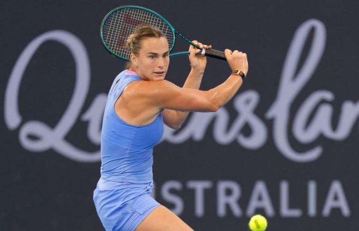 Tennis. WTA – Brisbane – Aryna Sabalenka et Jabeur – Andreeva au programme vendredi