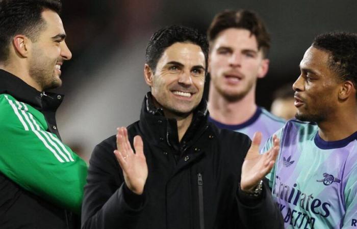 “Nous étions la meilleure équipe du championnat”, déclare Mikel Arteta, manager d’Arsenal.