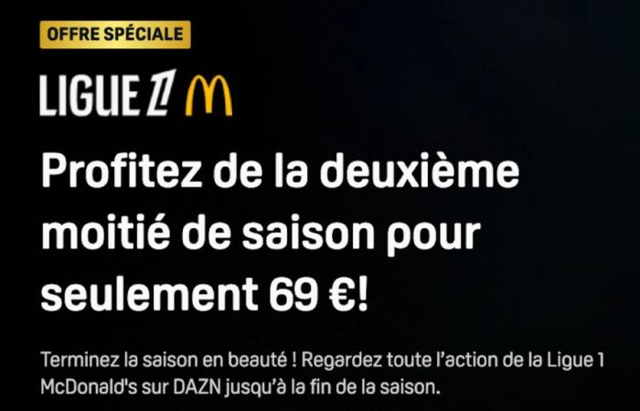 DAZN frappe fort avec une nouvelle offre à prix réduit pour suivre la Ligue 1