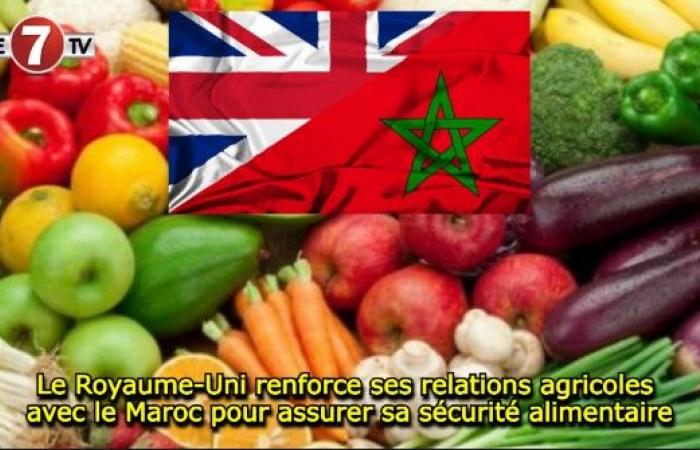 Le Royaume-Uni renforce ses relations agricoles avec le Maroc pour assurer sa sécurité alimentaire – Le7tv.ma