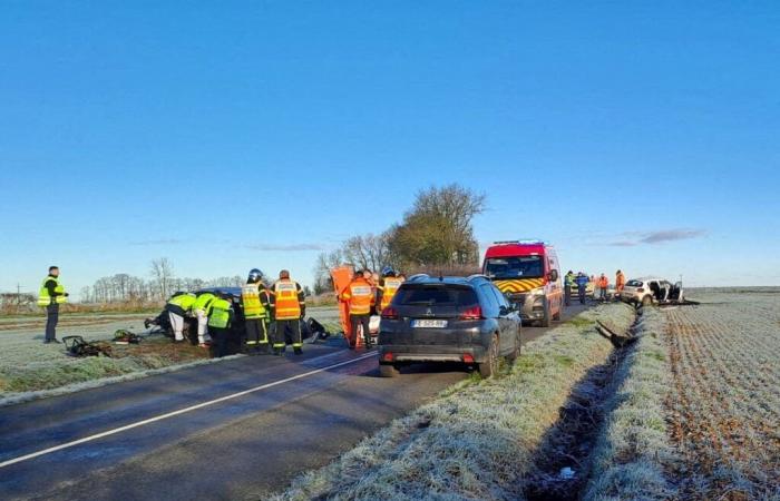 deux morts après une collision frontale