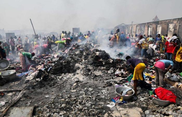 Au Ghana, le principal marché de seconde main du pays ravagé par les flammes