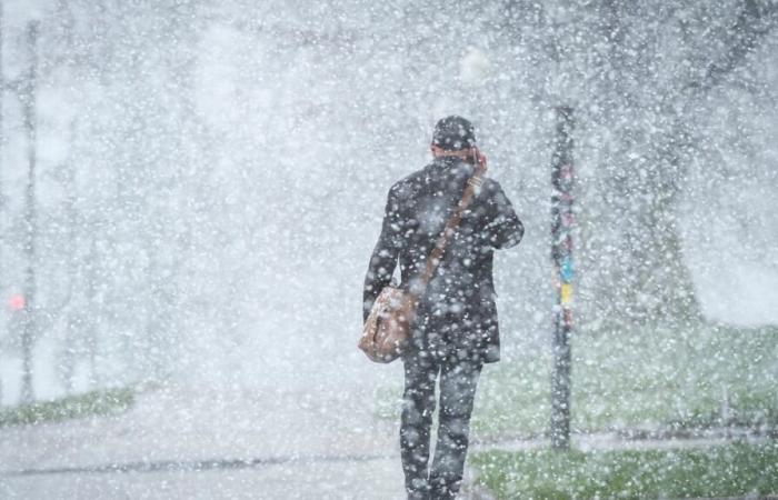 fortes chutes de neige prévues dans ces régions vendredi