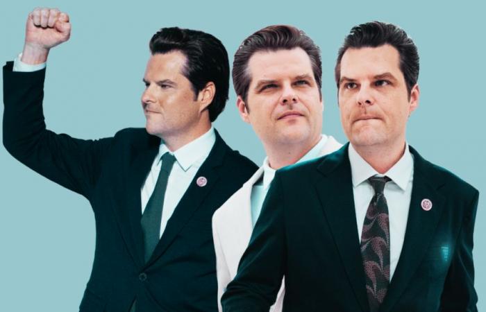 L’extrémiste MAGA Matt Gaetz a un nouveau visage