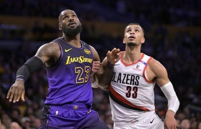 LeBron James et Max Christie mènent les Lakers à la conquête des Trail Blazers