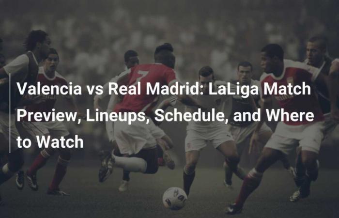 Aperçu des matchs de LaLiga, composition, calendrier et où regarder