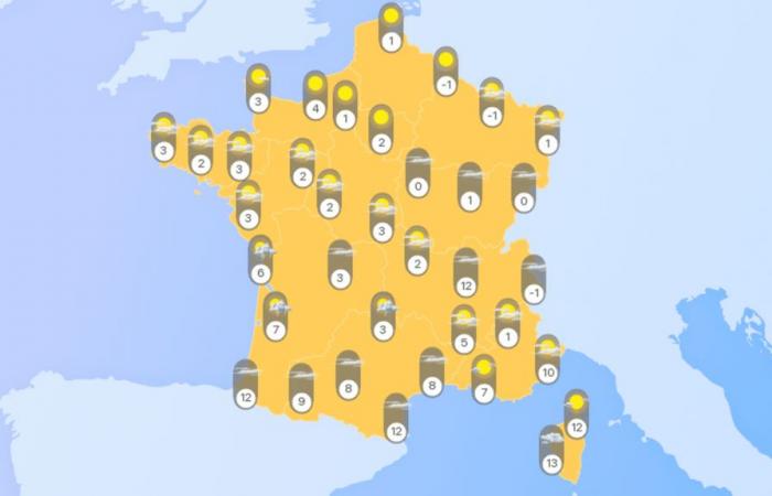 la météo en France annonce aujourd’hui des alertes aux chutes de neige et aux inondations