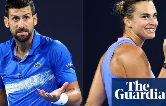 Novak Djokovic s’écrase à Brisbane tandis qu’Aryna Sabalenka se brise