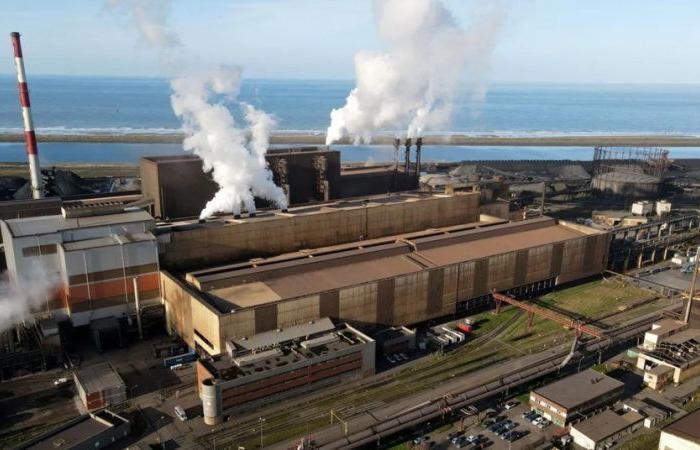 Incendie dans la cokerie ArcelorMittal de Dunkerque