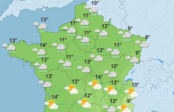 les prévisions météo en Occitanie et en France