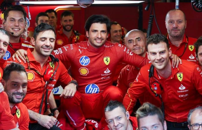 Sainz révèle ses meilleurs moments chez Ferrari