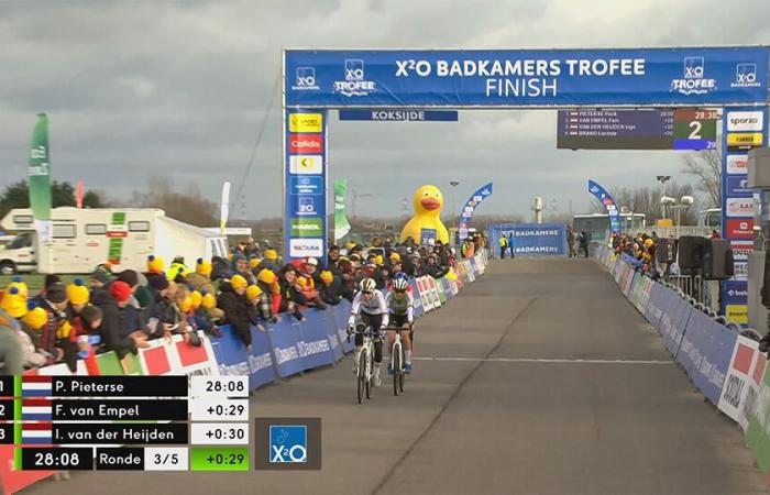 Puck Pieterse est la reine du sable de Coxyde et enregistre la première victoire de la saison