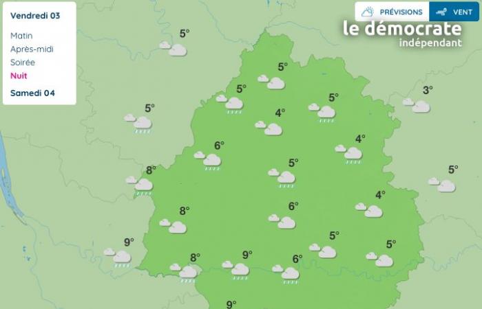 Bulletin météo. Quel temps fera-t-il ce vendredi 3 janvier ?