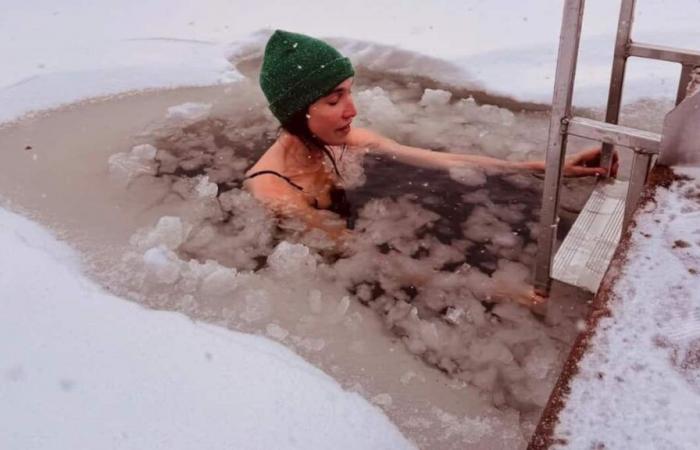 [VIDÉO] Oserez-vous plonger dans l’eau froide d’un lac glacé comme Bianca Gervais, Sébastien Diaz et François Papineau ?