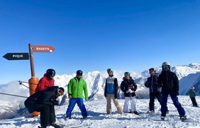 en immersion avec le ski du Stade Montois pour la première sortie de la saison