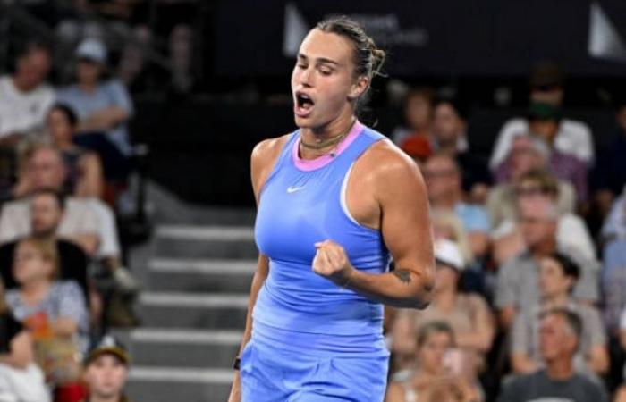 Sabalenka arrête la fête Putintseva à Brisbane