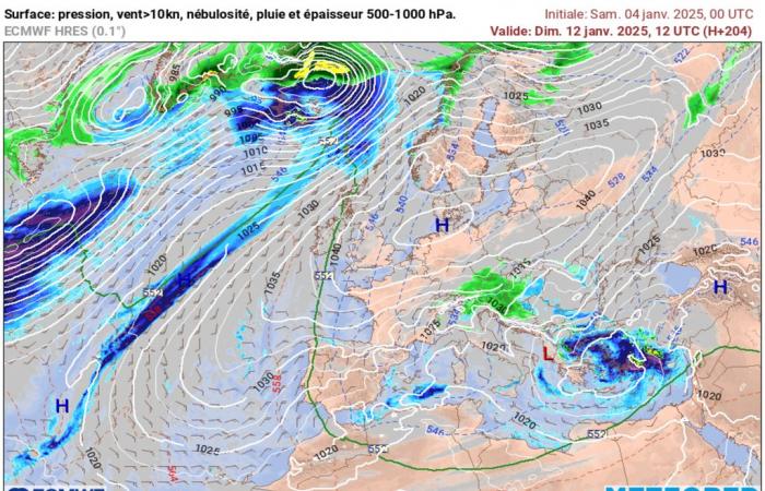 Vers un blocus anticyclonique en France ? Un froid plus durable prévaudra-t-il ?