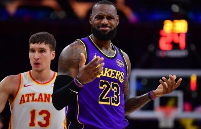 LeBron James et les Lakers, des patrons calmes face aux Hawks • Basket USA