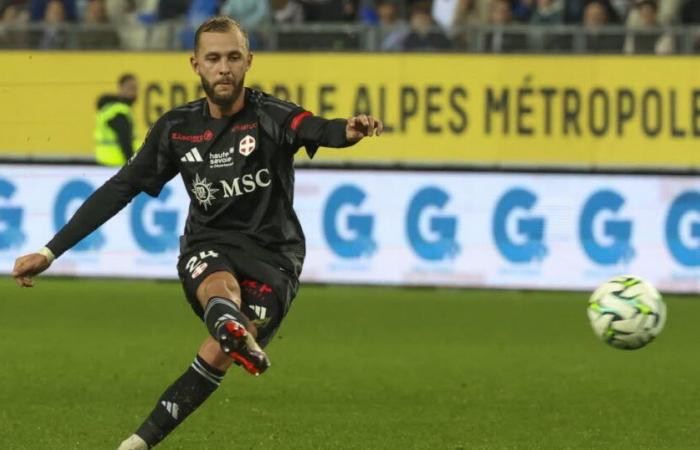 vainqueur lors d’un éboulement à Ajaccio, le FC Annecy continue sa belle aventure