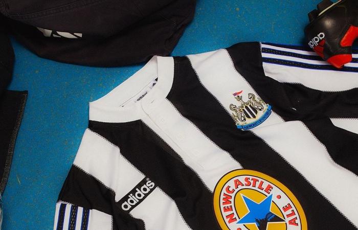 Newcastle et adidas rééditent le maillot iconique de 1995 !