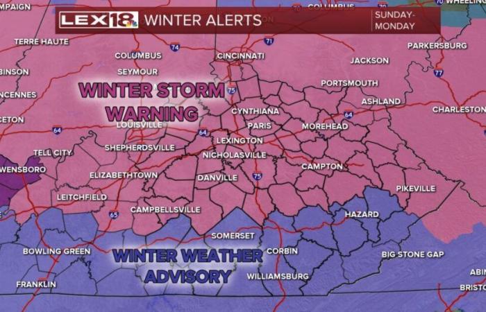 Une grosse tempête hivernale approche