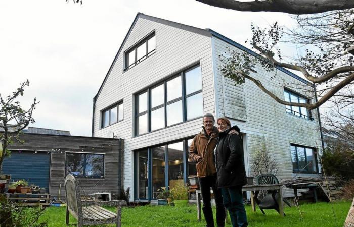 à Ploemeur, ils vivent depuis treize ans dans une maison passive