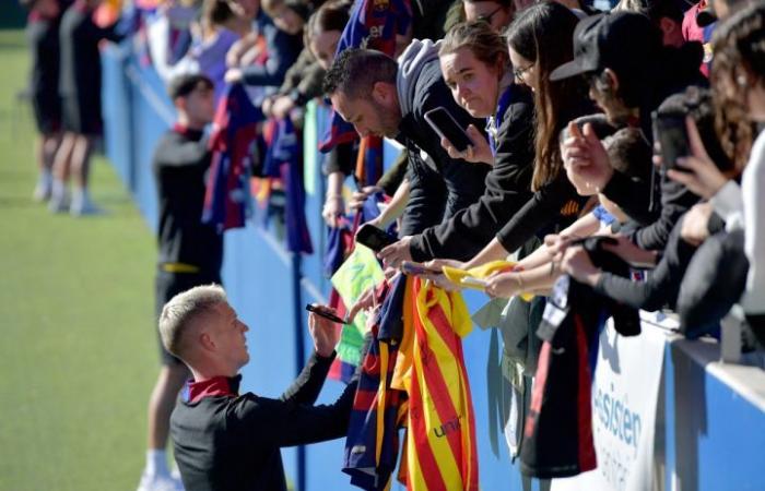 La demande de réinscription de Dani Olmo au Barça rejetée