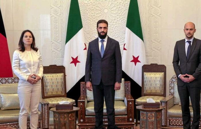 En Syrie, le nouveau dirigeant Ahmad al-Shareh refuse de serrer la main du ministre allemand