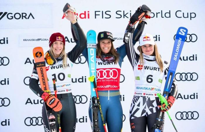 Sarah Hector Intouchable à Kranjska Gora