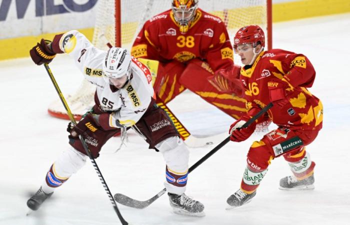 Genève-Servette s’incline sans gloire 3-0 sur la glace de Langnau