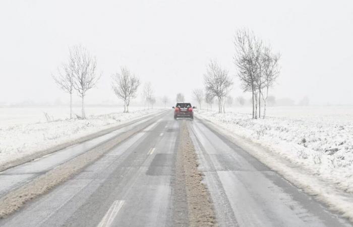 22 départements du Nord et de l’Est en vigilance orange en raison de risques de pluie verglaçante