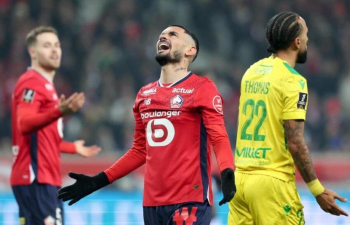 Lille accroché par Nantes à domicile !