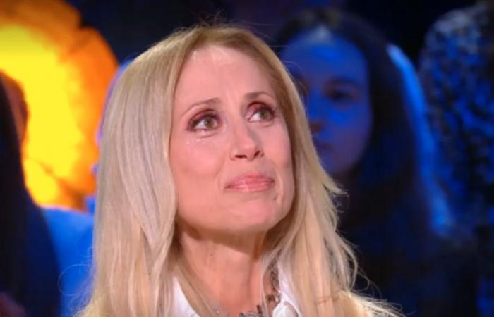 Lara Fabian fond en larmes après un message de sa fille Lou Pullicino et de son mari Gabriel Di Giorgio