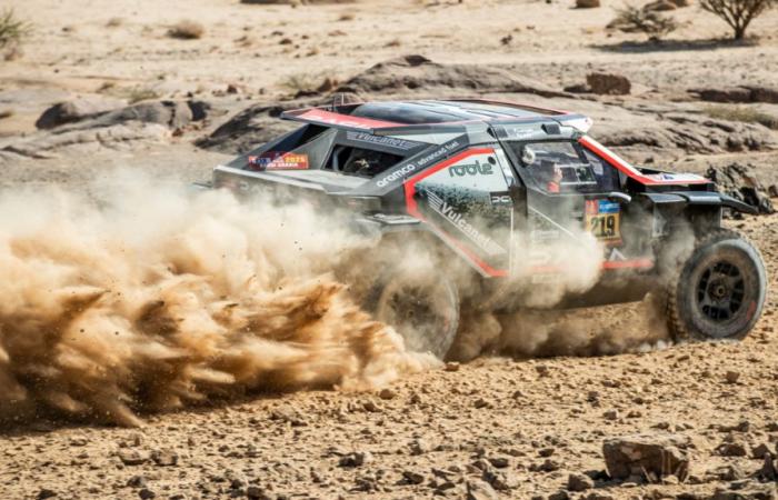 Seth Quintero remporte enfin la 1ère étape, Sébastien Loeb derrière