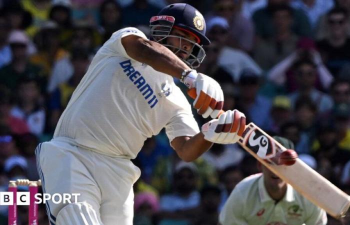 Rishabh Pant atteint 61 mais Test bien équilibré