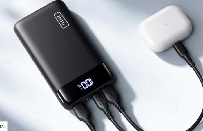 cette batterie externe presque moitié prix vous séduira