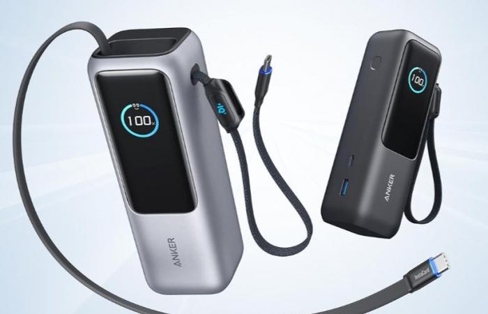 Anker Power Bank avec câble rétractable intégré est désormais disponible en Europe