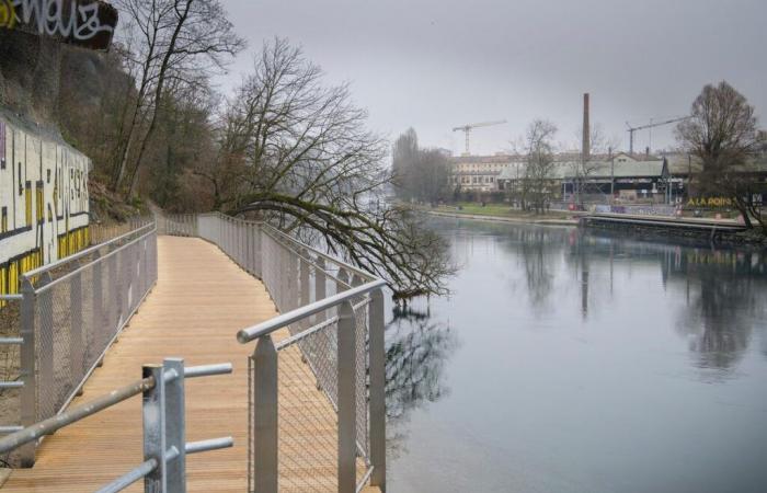 une nouvelle passerelle pour parcourir le Rhône