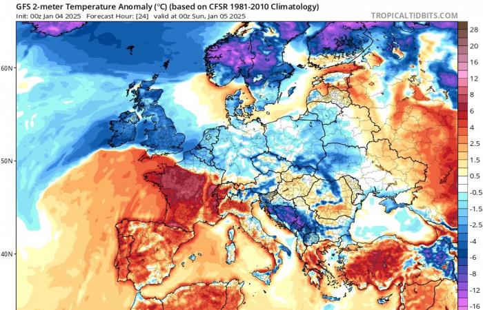 -28,1°C sur le secteur de Mouthe (25) ce samedi matin… Un réveil sibérien dans le Jura • Météo Franc-Comtoise